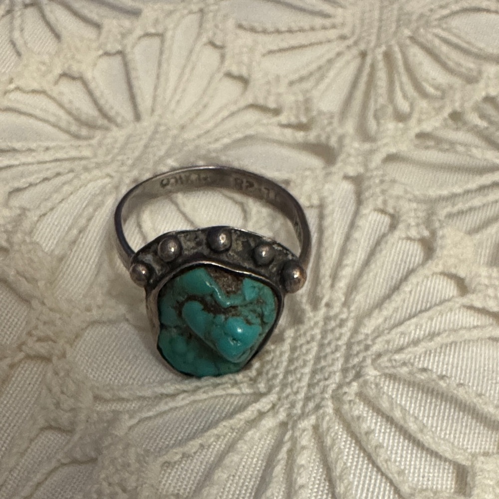 Turquoise Silver Ring